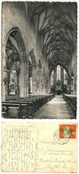 Germany, West 1956 RPPC Rottweil Church Interior, Scott 751 Police Show - Rottweil