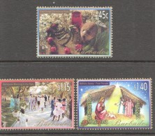 BARBADOS 2002  Christmas Issue  MM - MH - Barbades (1966-...)