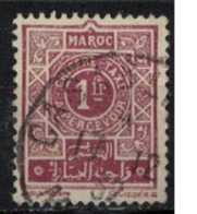 MAROC    N° YVERT  :    TAXE  33       OBLITERE       ( O 02/55 ) - Postage Due