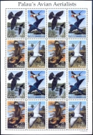 BIRDS- AVIAN AERIALISTS-SHEET- PALAU-1995-SCARCE-MNH-M-215 - Spechten En Klimvogels