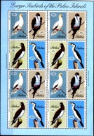 BIRDS- LARGER SEA BIRDS OF PALAU ISLANDS-SHEET- PALAU-1994-SCARCE-MNH-M-222 - Specht- & Bartvögel