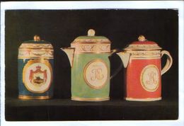 Russia - Postcard Unused  - Imperial Porcelain Factory - Mugs For Kvass - Late 187h Century - Porcelana