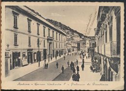 °°° 10830 - MODICA - CORSO UMBERTO I° E PALAZZO DI GIUSTIZIA (RG) 1948 °°° - Modica