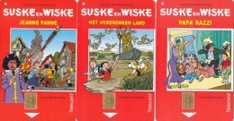 3 Phonecards Suske & Wiske Only 500(Mint,Neuve Made Very Rare - Suske & Wiske