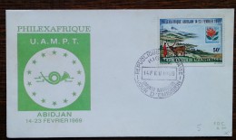 Rwanda - FDC 1969 - YT Aérien N°5 - Exposition Philatélique Philexafrique / UAMPT - 1962-1969