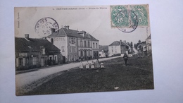 Carte Postale (z3) Ancienne De Pervenchéres , Route De Bléves - Pervencheres