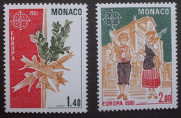 Monaco      Cept   Europa   Folklore   1981     ** - 1981