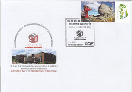 CLUJ NAPOCA ECONOMY UNIVERSITY ANNIVERSARY, SPECIAL COVER, 2010, ROMANIA - Lettres & Documents