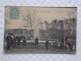 CPA - LABRUGUIÈRE - Le Jet D'Eau Et Le Pont - RARE - Carte Postale - Labruguière