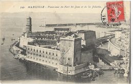 Marseille - Panorama Du Fort St-Jean Et De La Joliette - Joliette
