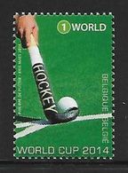 Belg. 2014 - COB N° 4421 ** -  Hockey World Cup - Unused Stamps