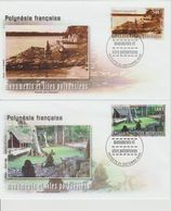 Polynésie Française 2005 Monuments Et Sites 757-758 - FDC