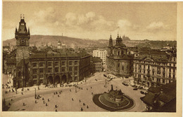 CPA - Carte Postale - TCHEQUIE  - Prague - Hotel De Ville Et Monument Du Hus  (iv 221) - Czech Republic