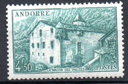 ANDORRE FRANCAIS - 1944/46: La  Maison Des Vallées (N°108A*) - Unused Stamps