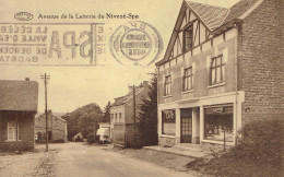 Avenue De La Laiterie De Niverze Spa Café  Edit. Laguesse Servais Preaux - Spa