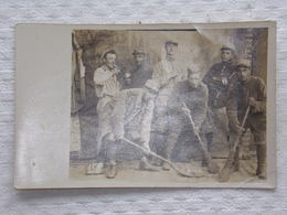 CPA - BARLIN - RARE Carte Postale Datée De 1915 - Groupe De Soldats - GUERRE//MILITAIRES//MILITARIA - Carte Postale - Barlin