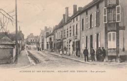 Aillant Sur Tholon - Rue Principale - Scan Recto-verso - Aillant Sur Tholon