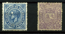 España Nº 184 Y 155. Años 1875-76 - Unused Stamps