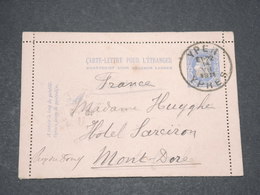 BELGIQUE - Entier Postal De Yper Pour La France En 1911 - L 13461 - Postbladen