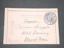 BELGIQUE - Entier Postal De Yper Pour La France En 1911 - L 13463 - Postbladen