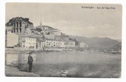 Delcampe - VENTIMIGLIA - FOCE DEL FIUME ROIA 1908   VIAGGIATA FP - Imperia