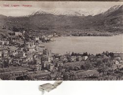 Lugano - Paradiso - Carte Double Avec Fleurs - Paradiso