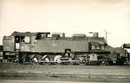 200218 PHOTO VILAIN - 93 BOBIGNY 151T01 Cheminot - Chemin De Fer Train Locomotive Gare Dépôt - Bobigny