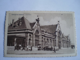 Chatelineau (Chatelet) La Gare - Station // Used 1956 Rare - Châtelet