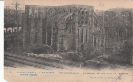 Villers-La-Ville -  Les Ruines - Le Cloître - Vue D'ensemble -  Le Chevet Du Choeur Et Le Transept - Villers-la-Ville