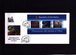 San Marino 1993 Michel Block 16 FDC - Cartas & Documentos