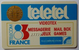 FRANCE - Bull 2 Chip - Teletel - Telecom 83 - PTT - Used - RRR - Otros & Sin Clasificación