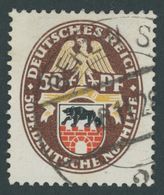 Dt. Reich 429 O, 1928, 50 Pf. Nothilfe, Pracht, Mi. 120.- - Oblitérés