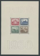 Dt. Reich Bl. 1 **, 1930, Block IPOSTA, Postfrisch, Pracht, Unsigniert, Fotoattest H.D. Schlegel: Die Qualität Ist Einwa - Used Stamps