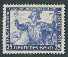 Dt. Reich 506 **, 1933, 25 Pf. Wagner, Postfrisch, Pracht, Mi. 350.- - Sonstige & Ohne Zuordnung
