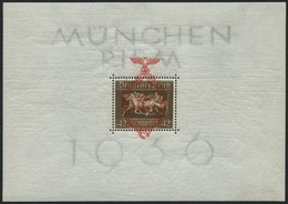 Dt. Reich Bl. 10 **, 1937, Block München-Riem, Pracht, Mi. 190.- - Other & Unclassified