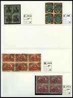 SAMMLUNGEN O,BrfStk,Brief , 1916-22, Saubere Sammlung Inflation, Spezialisiert Mit Platten- Und Walzendrucken, Waagerech - Usados