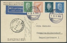 ZEPPELINPOST 77B BRIEF, 1930, Landungsfahrt Nach Dortmund, Bordpost, Prachtkarte - Correo Aéreo & Zeppelin