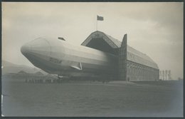 ALTE ANSICHTSKARTEN LZ 8 Deutschland, Luftschiff-Ausfahrt Aus Der Halle In Baden-Baden (dort Nur Stationiert Von 7.-10.4 - Otros & Sin Clasificación