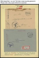 FELDPOST II. WK BELEGE 1945, 44 Belege, Meist Mit Inhalt, Der Deutschen Luftwaffe Nach Und Von Österreich Von überwiegen - Ocupación 1938 – 45