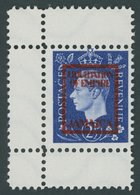 PROPAGANDAFÄLSCHUNGEN 13IV *, 1944, 21/2 P. König Georg VI, Aufdruck Jamaica, Pracht, Mi. 140.- - Occupazione 1938 – 45