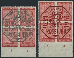 ROSSWEIN 1/2 **, 1946, 570 Jahre Roßwein, Pracht, Mi. 100.- - Private & Local Mails