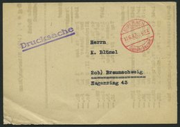 ALL. BES. GEBÜHR BEZAHLT BIBERACH Gebühr Bezahlt, 10.6.47, Werbe-Drucksache Eines Briefmarkenhändlers, Pracht - Autres & Non Classés