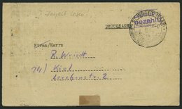 ALL. BES. GEBÜHR BEZAHLT ST INGBERT (SAAR), 25.2.47, Violetter R2 Gebühr Bezahlt, Drucksachenbrief Feinst - Sonstige & Ohne Zuordnung