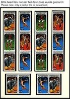 DDR 2983-86 **, 1985, Zirkus, Alle 16 Zusammendrucke Komplett (W Zd 645-52 Und S Zd 292-99), Pracht, Mi. 95.- - Used Stamps