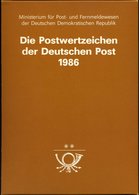 JAHRESZUSAMMENSTELLUNGEN J 3 **, 1986, Jahreszusammenstellung, Pracht, Mi. 100.- - Altri & Non Classificati