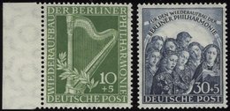 BERLIN 72/3 **, 1950, Philharmonie, Pracht, Mi. 150.- - Sonstige & Ohne Zuordnung