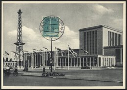 BERLIN 135 BRIEF, 1956, 7 Pf. Funkturm Auf Maximumkarte Mit Ersttagsstempel, Pracht, Mi. 120.- - Altri & Non Classificati