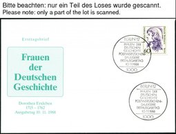 BERLIN 824-28,830 BRIEF, 1988, Frauen Der Geschichte Auf FDC`s, Pracht, Mi. 105.- - Other & Unclassified