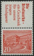 ZUSAMMENDRUCKE S 5 **, 1952, Bauten R2 + 20, Pracht, Mi. 90.- - Zusammendrucke