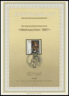 ERSTTAGSBLÄTTER 772-97 BrfStk, 1987, Kompletter Jahrgang, ETB 1 - 13/87, Pracht - Altri & Non Classificati